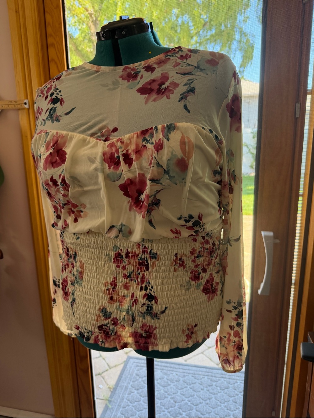 Romantic Torrid Floral Shirt